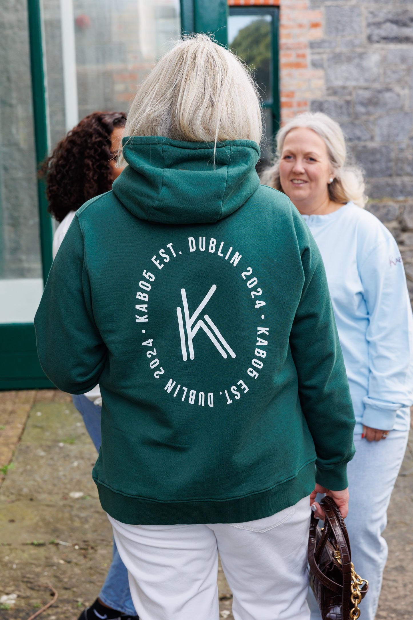 Hoodie Green Fleece Lined
