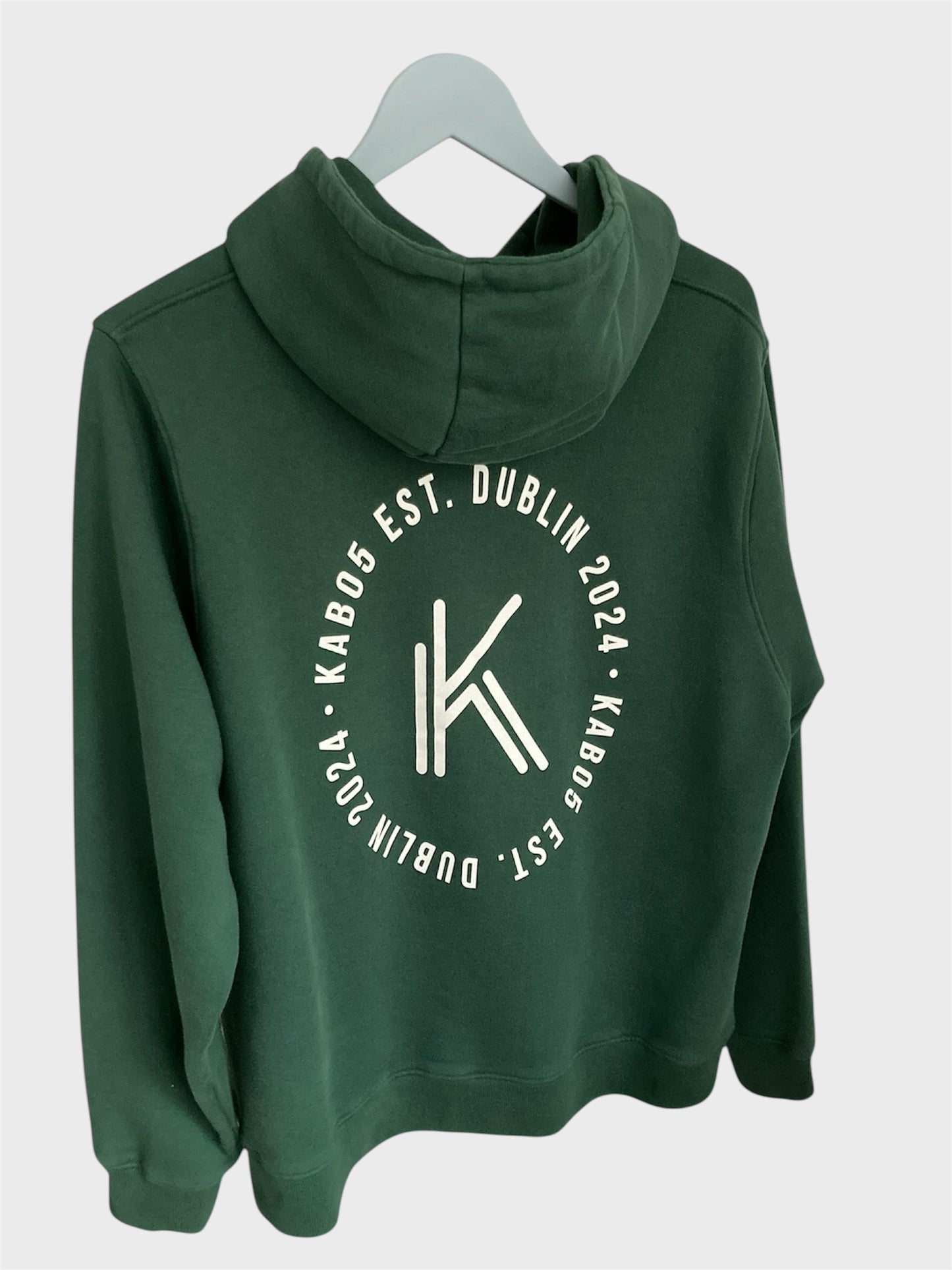 Hoodie Green Fleece Lined