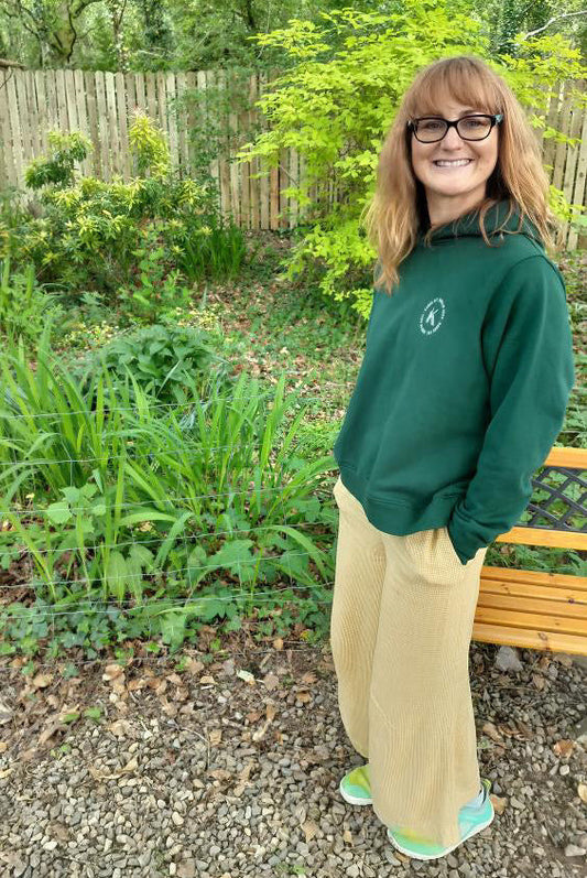 Hoodie - 100% Organic Cotton - Green