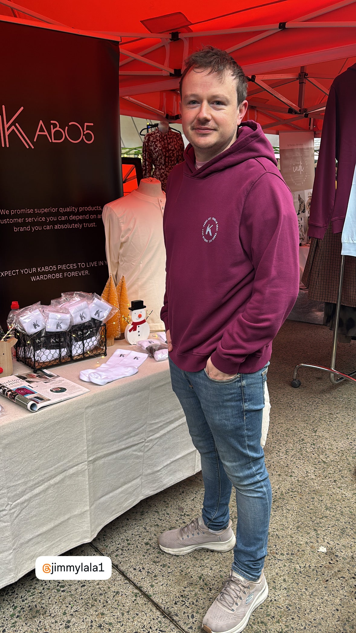 Hoodie - 100% Organic Cotton -Purple